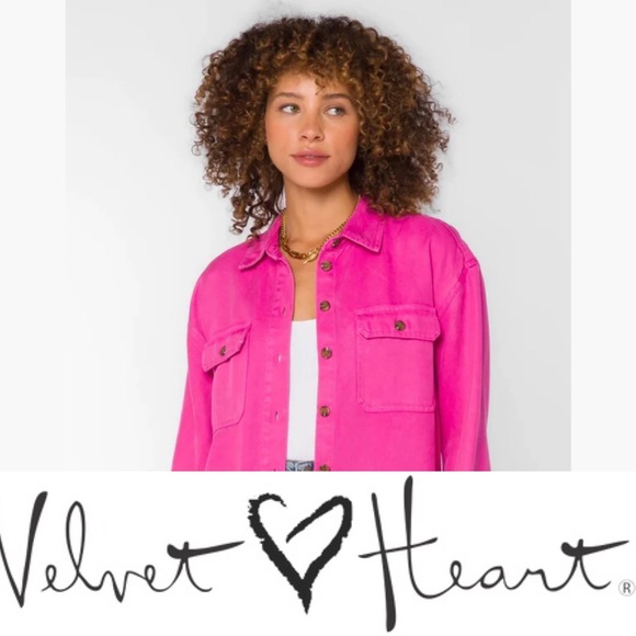 Gorgeous, Velvet Heart Carmele Shacket❤️ - Picture 3 of 6